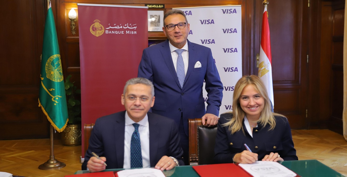 Banque Misr inks deal to activate Visa logo-bearing cards for companies